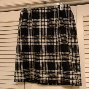 Talbots Woman Plaid Skirt